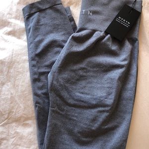 NVGTN grey contour leggings NWT
